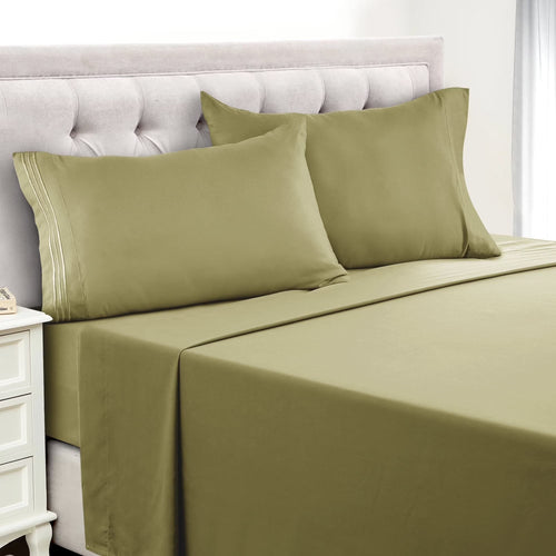 4 Piece Twin Bed Sheets Set - Rush2Wait Travel Co.