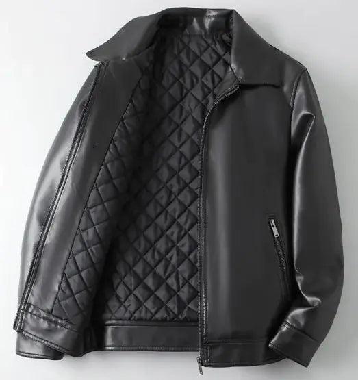 Men's Leather Sports Jacket - Rush2Wait Travel Co.